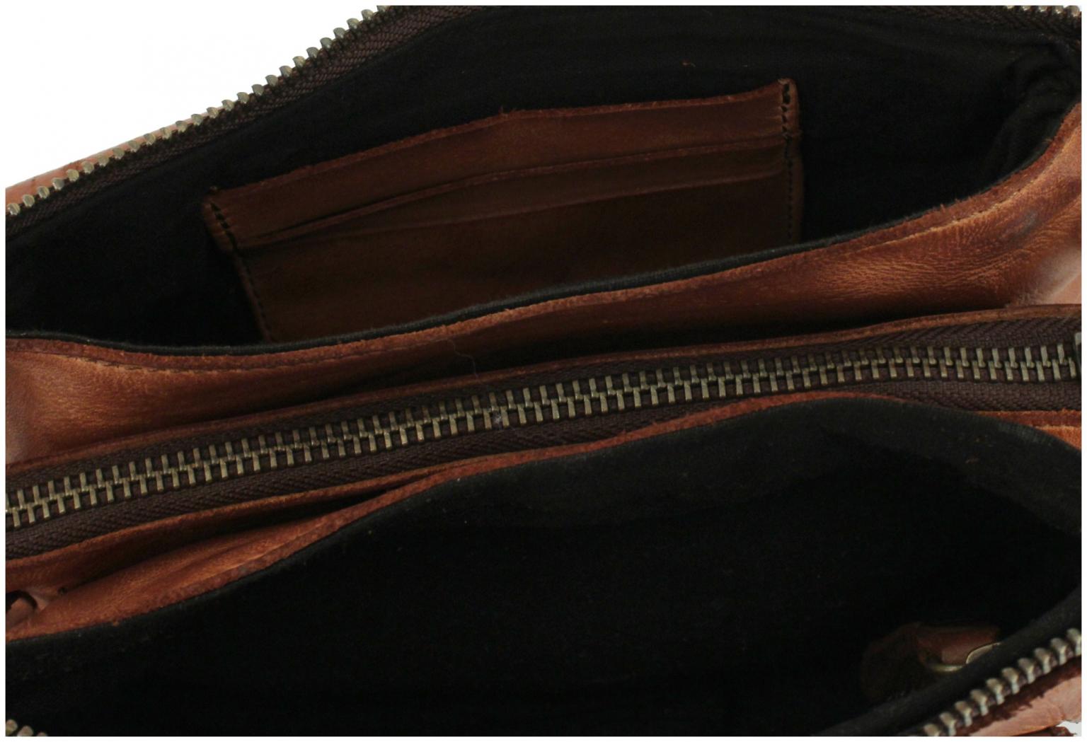 kleine Umhängetasche Beltbag Harbour 2nd Style Up Logan Cognac