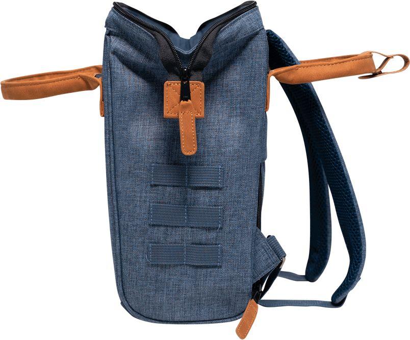 kleiner Rucksack Adventurer Paris Cabaia Blau