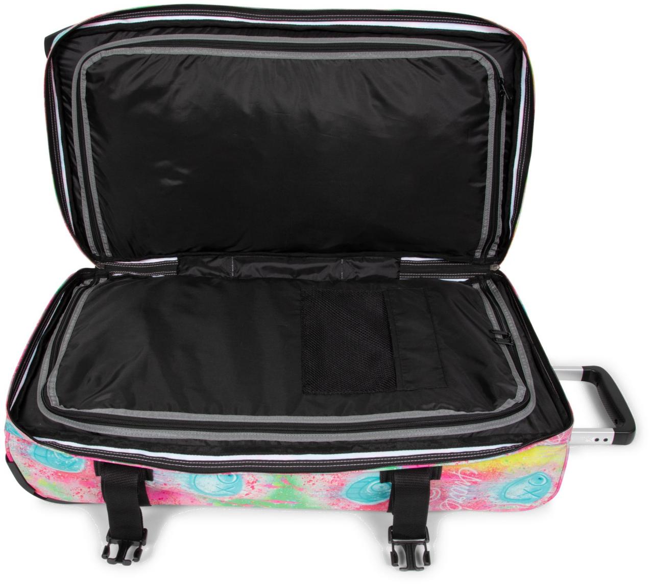 knallbunte Reisetasche Eastpak TransitR Fluo Clouds Graffiti