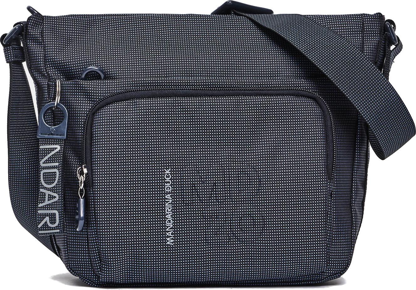 leichte Beuteltasche dunkelblau Mandarina Duck MD20 Crossover Scarab