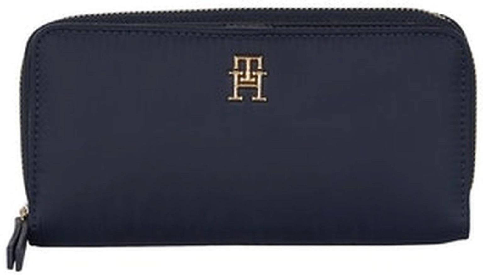 nachhaltige Damenbörse Tommy Hilfiger Idol Large Space Blue Nylon