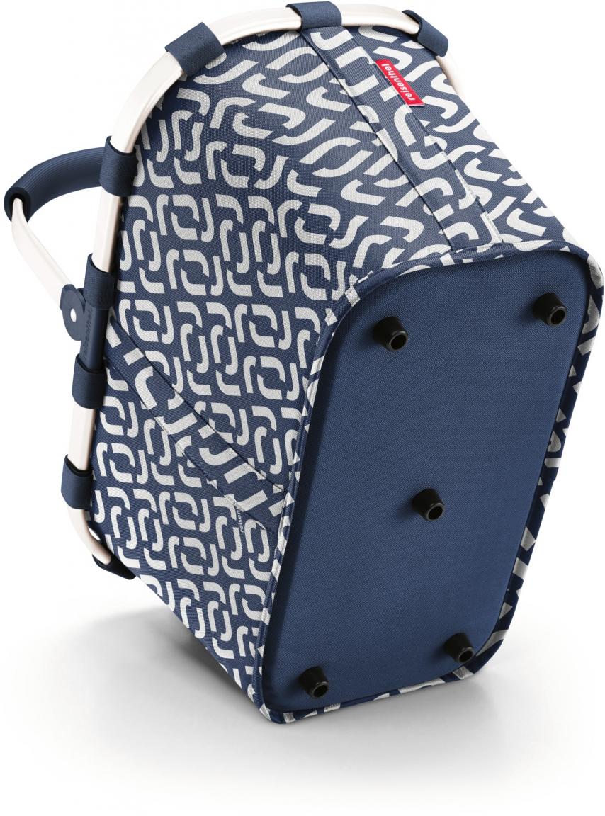 reisenthel Carrybag Frame Signature Navy Logoprint dunkelblau Tragekorb