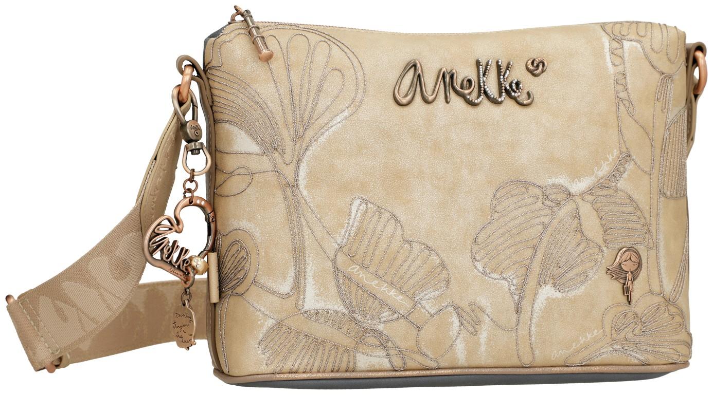 schimmernde Crossover Bag Anekke bestickt Whispers metallic