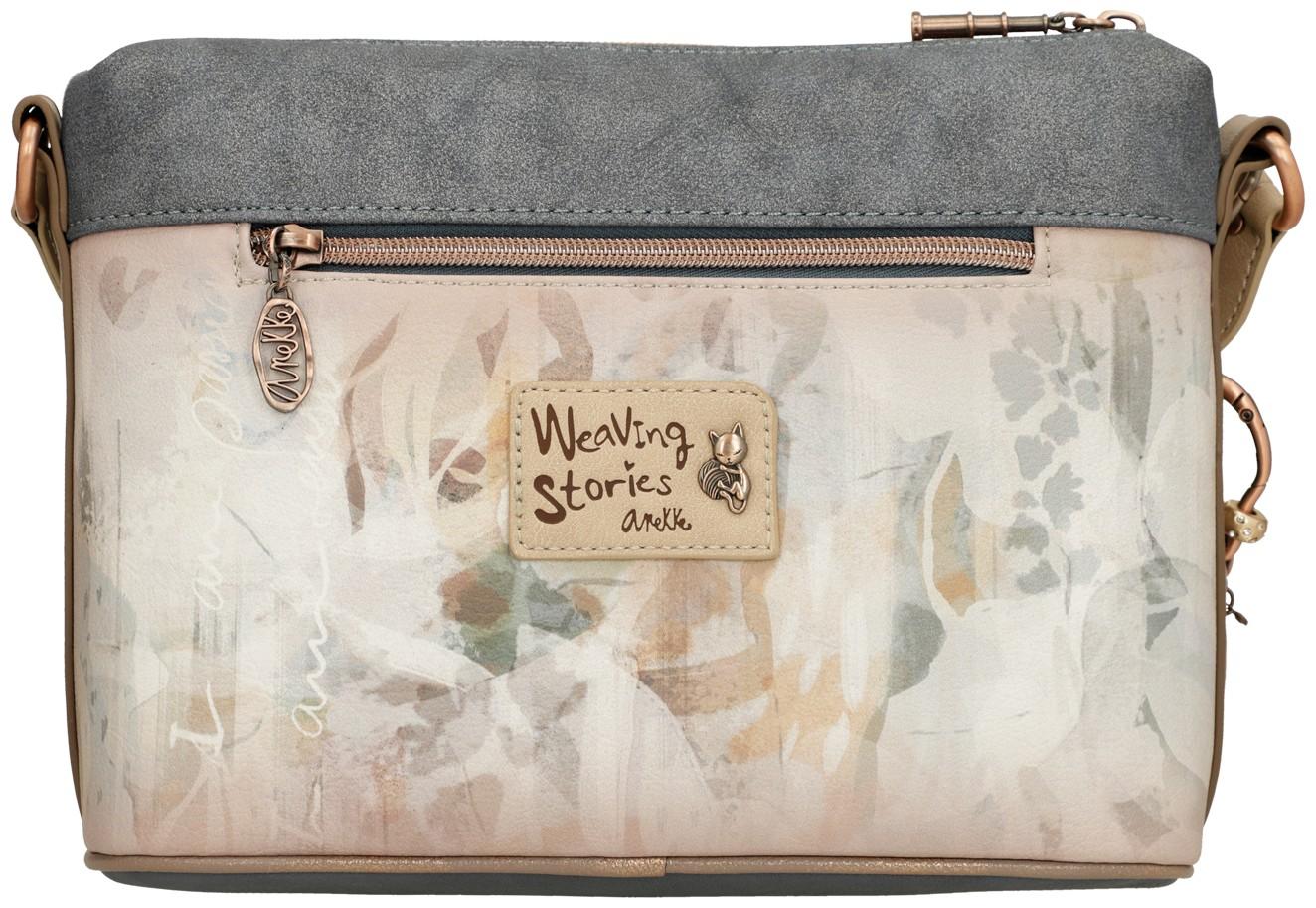 schimmernde Crossover Bag Anekke bestickt Whispers metallic