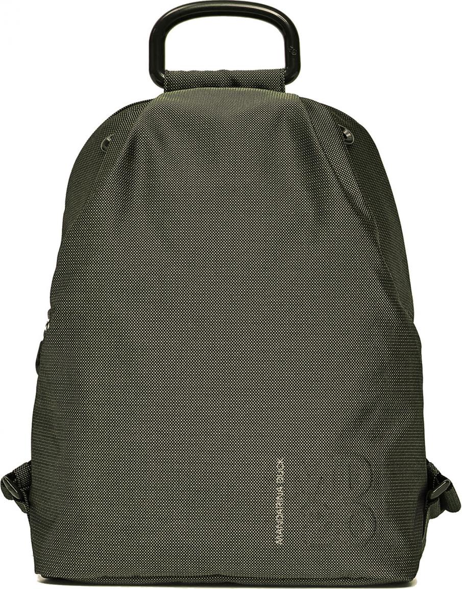 schimmernder Damenrucksack olivgrün Pirite Mandarina Duck MD20