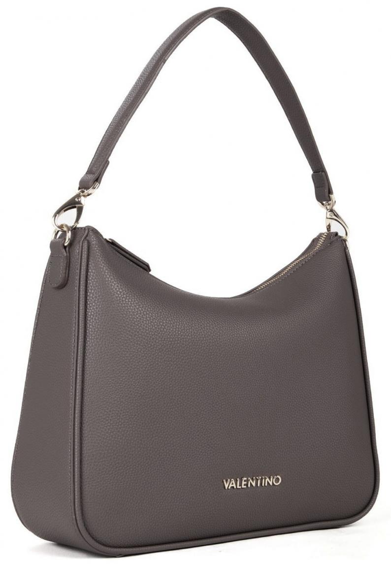 schlichte Schultertasche Valentino Never Taupe recycled