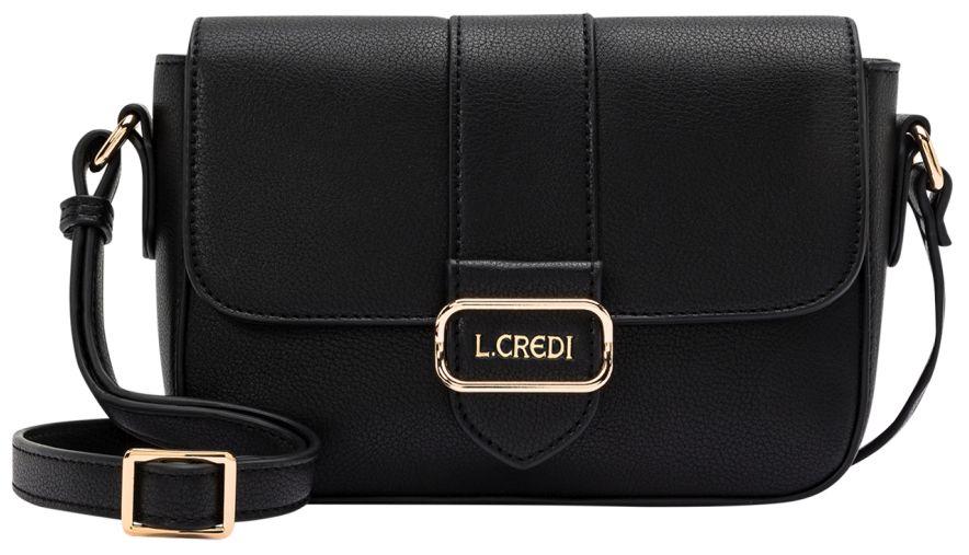 schwarze L.Credi Crossover Bag Olina vegan