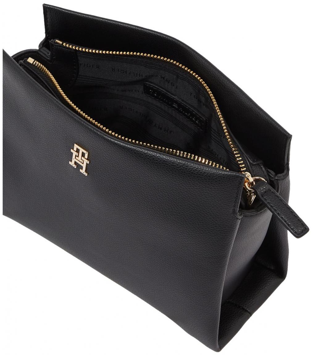 schwarze Tommy Hilfiger Crossovertasche Legacy Mini