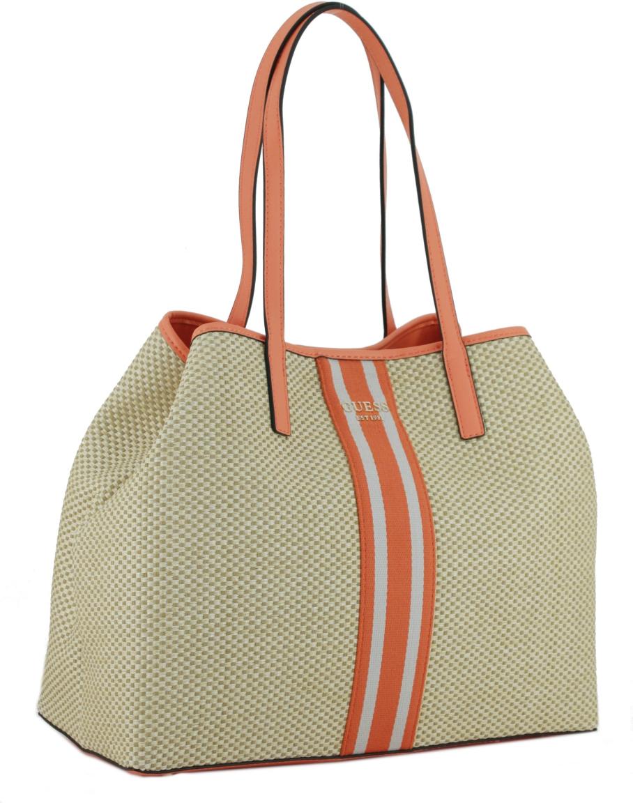 sommerliche Henkeltasche Vikky Bellini orange Guess