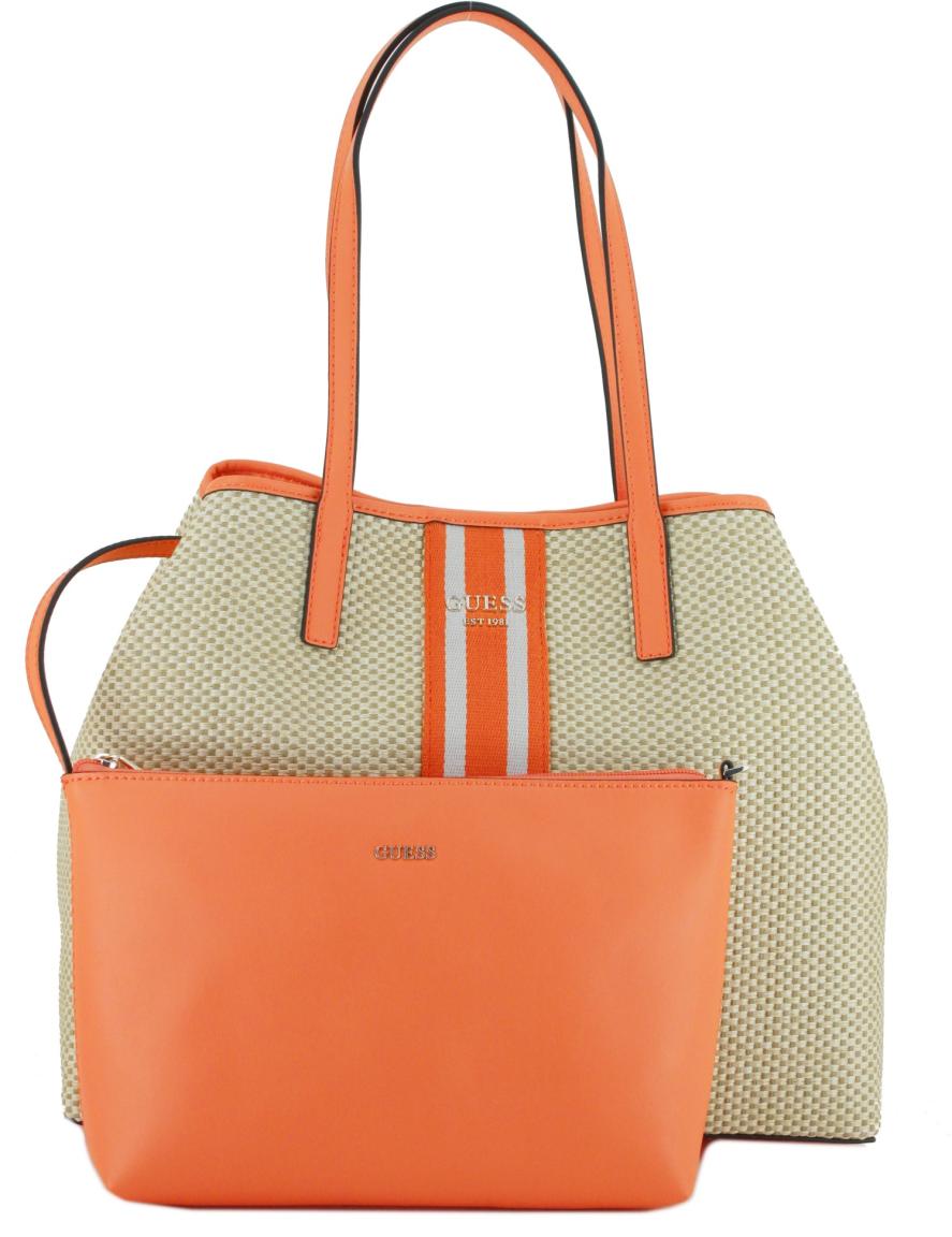 sommerliche Henkeltasche Vikky Bellini orange Guess