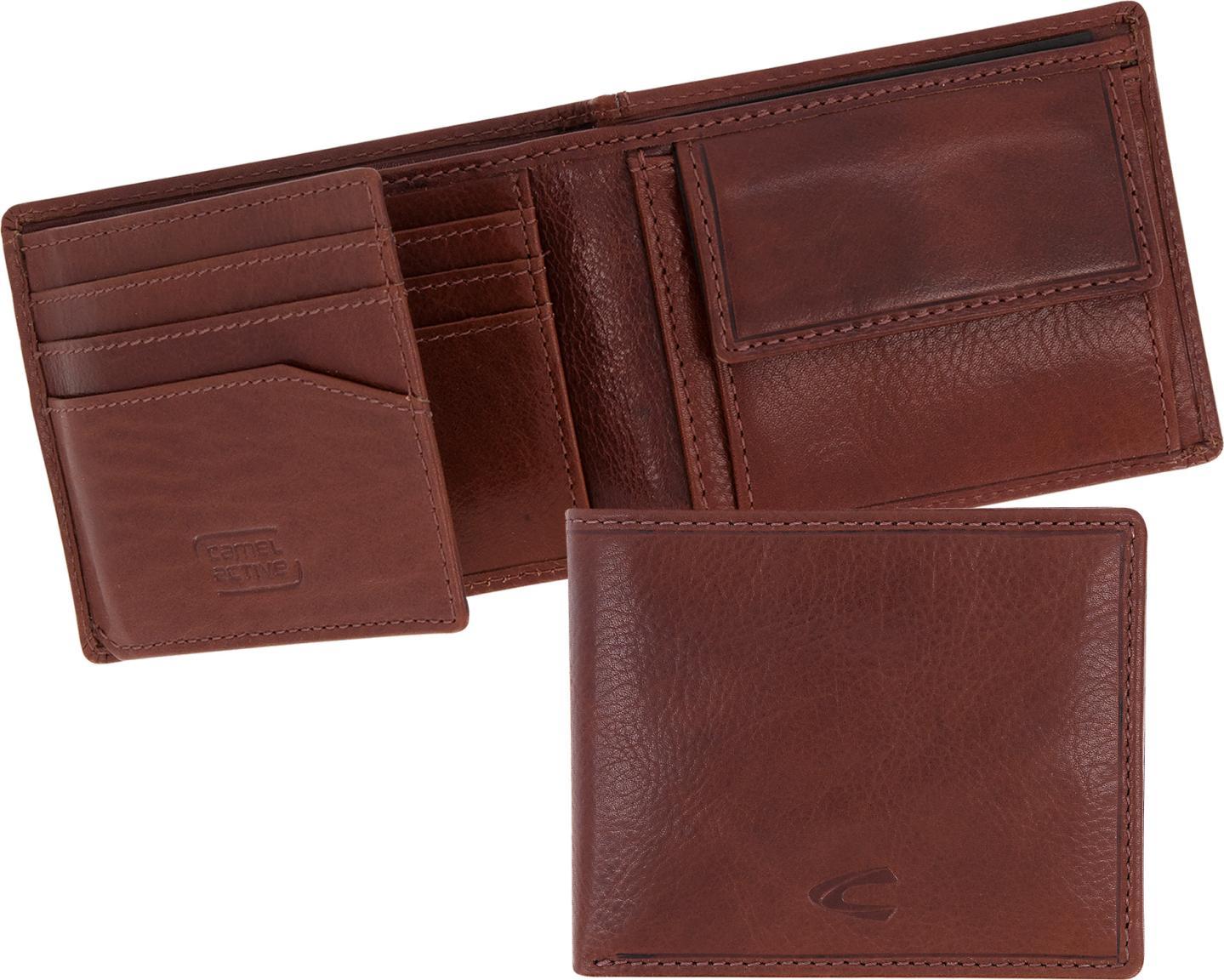 sportive Jeansbörse Como camel active Cognac Glattleder Ausleseschutz