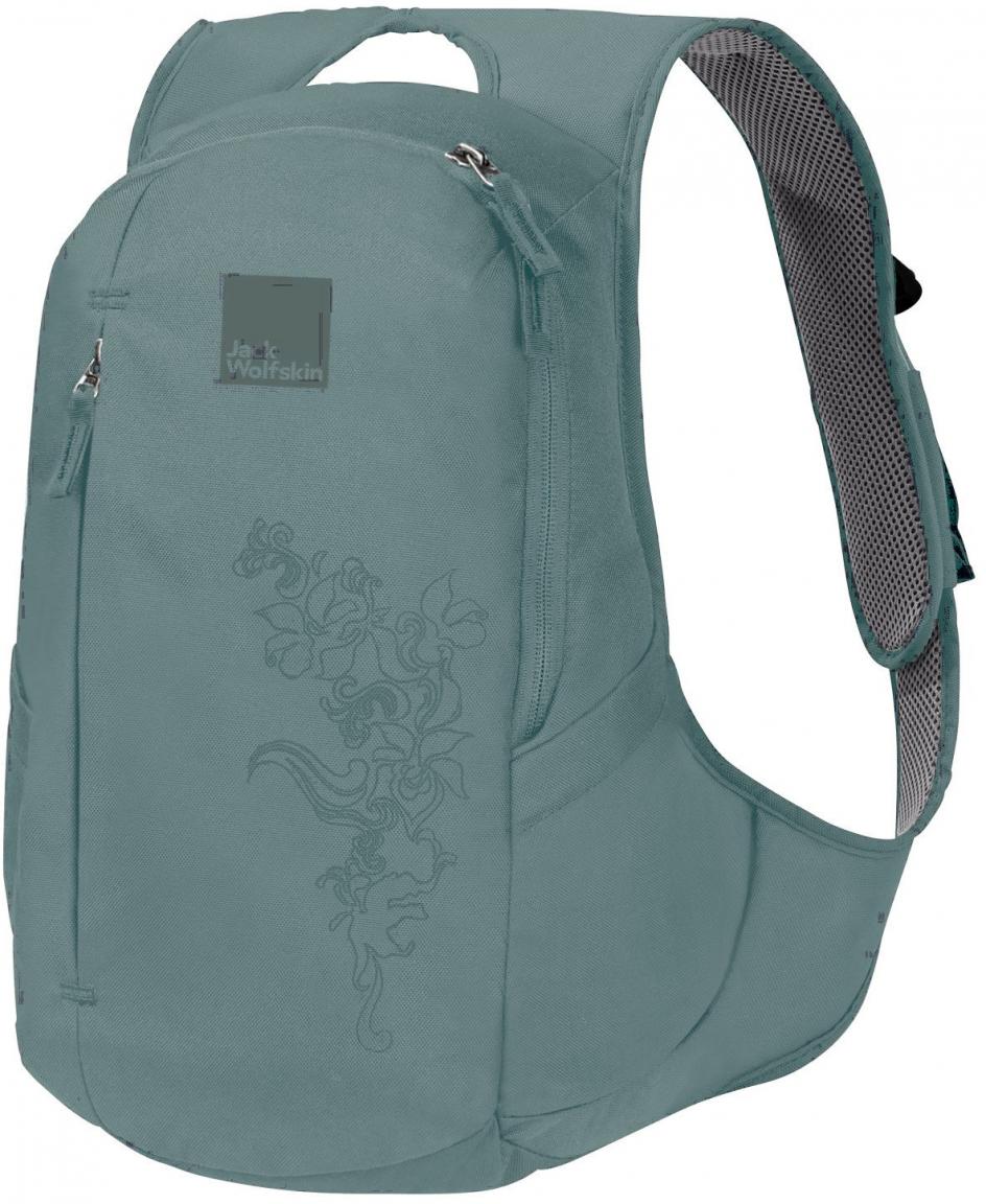 sportlicher Cityrucksack Ancona Jack Wolfskin Teal Grey Klassiker