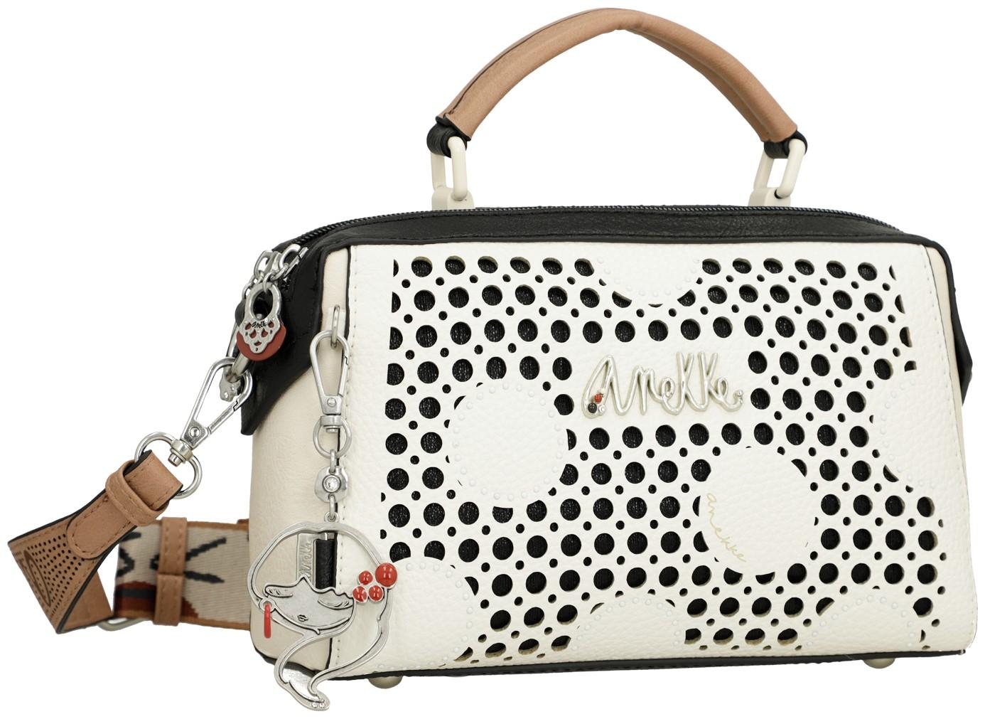 stylische Handtasche Anekke Alma Lunares Beige