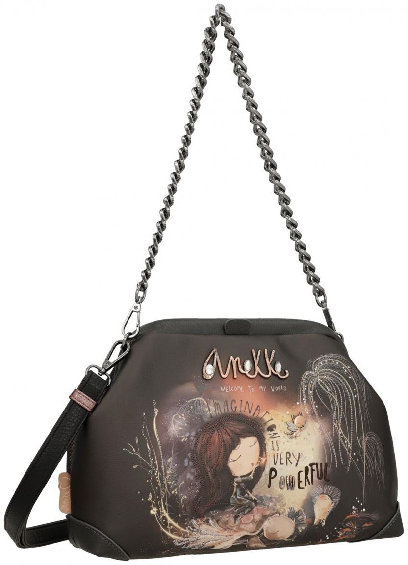 trendige Crossovertasche Anekke Kettenriemen Print Dreamverse 