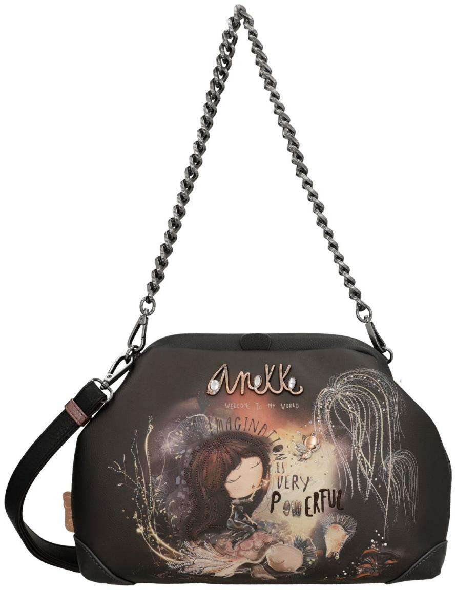 trendige Crossovertasche Anekke Kettenriemen Print Dreamverse 