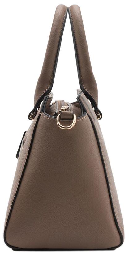 vegane Kurzgrifftasche L.Credi Otila Taupe feminin