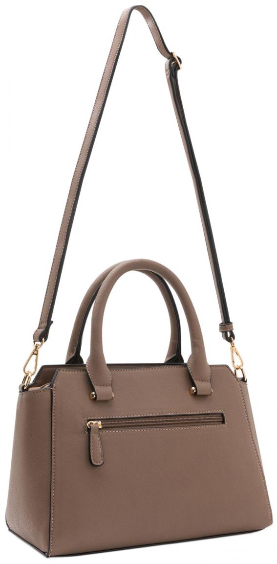 vegane Kurzgrifftasche L.Credi Otila Taupe feminin