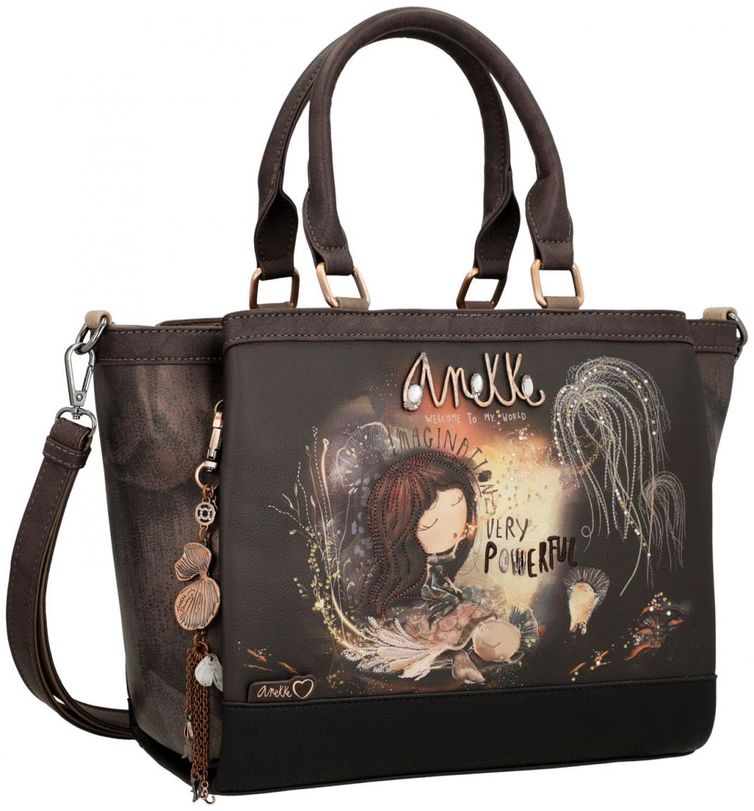 verspielte Anekke Handtasche Dreamverse Metallic geräumig