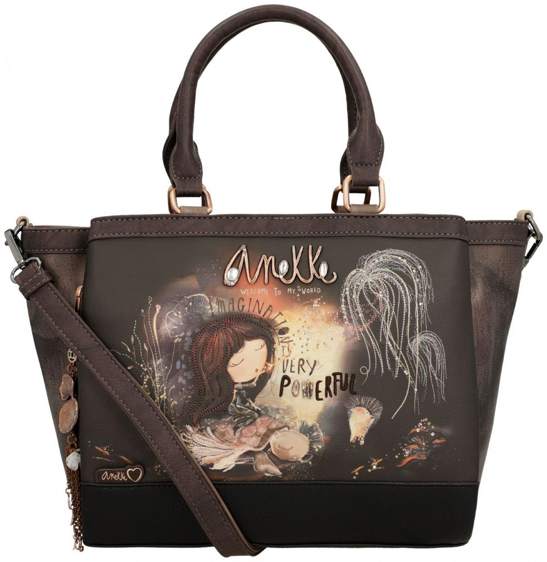 verspielte Anekke Handtasche Dreamverse Metallic geräumig