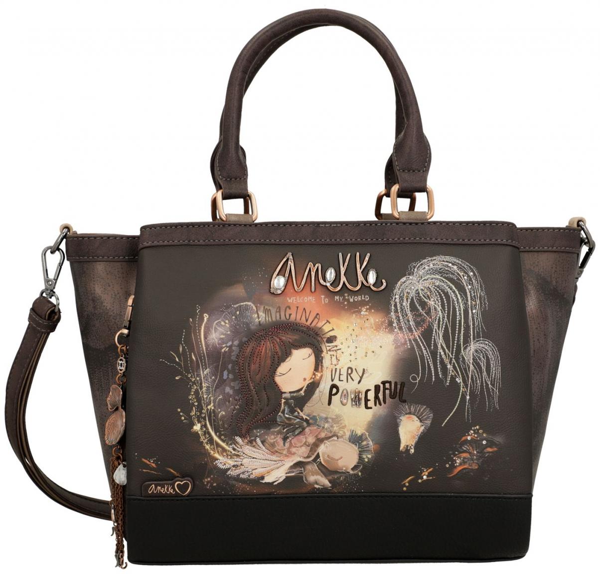 verspielte Anekke Handtasche Dreamverse Metallic geräumig