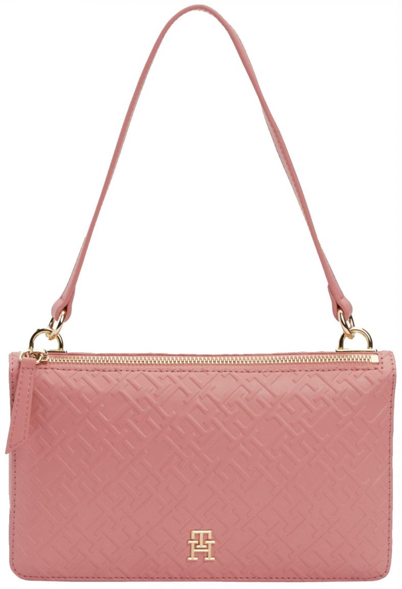 verspielte Schultertasche Tommy Hilfiger Refined Teaberry