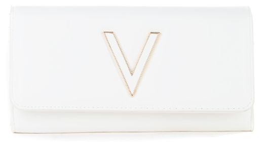 weiße Geldtasche mit Überschlag Valentino Coney Bianco