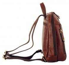 The Bridge Leder Cityrucksack Braun