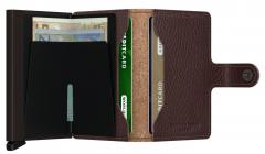 Secrid Miniwallet Vegetable Tanned Esspresso Brown