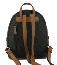 Damenrucksack Filiberta Alloverprint L.Credi Munich Braun