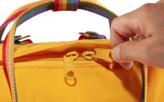 Fjällräven Kanken Rainbow Warm Yellow gelb Freizeitrucksack Regenbogen