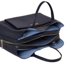 Tommy Hilfiger Kurzgrifftasche Iconic Satchel Interlockemblem Black