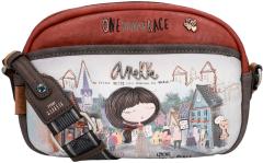 Crossbodytasche Anekke Voice bunt bestickt Love & Peace Gleichberechtigung