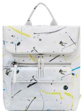 Desigual Tagesrucksack Damen Splat Nerano Silver weiß