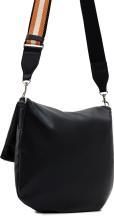 Hobobag Desigual Half Logo Bretun Black Negro Nietengurt 