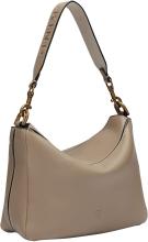 stilvolle Schultertasche Alessa Crossbody S Liebeskind Berlin Leder French Grey Taupe