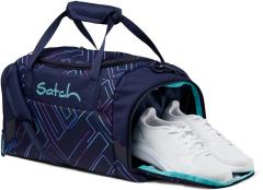 bunte Trainingstasche Satch Duffle Bag Dreamy Mosaic hellblau mint