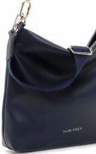 Crossovertasche Suri Frey Josy Blau Flechthenkel