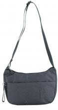 trendige Nylontasche dunkelblau glänzend Mandarina Duck Hobo Atlantic Sea 