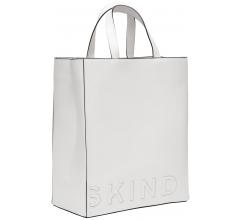 Liebeskind Berlin Handtasche Paper Bag Tote M Offwhite Kontrast 