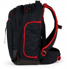 Büchertasche schwarz rot Satch Match Fire Phantom