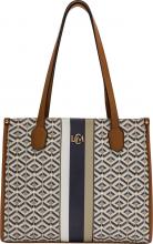 L.Credi Shopper Melina Beige Multi Musterung