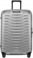 Rollenkoffer silber Samsonite Proxis M 69cm Leichtgewicht Hartschale