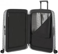 Rollenkoffer silber Samsonite Proxis M 69cm Leichtgewicht Hartschale