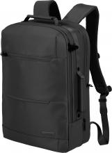 Travelite Workfloow Rucksack L schwarz Laptopfach