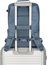 Businessrucksack jeansblau Travelite Workfloow nachhaltig