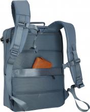 Businessrucksack jeansblau Travelite Workfloow nachhaltig