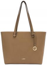 L.Credi vegane Handtasche Filippa Toffee braun