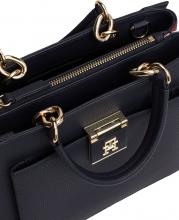 Tommy Hilfiger Her Mini Tote Kurzgrifftasche Crossover Space Blue