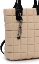 Tagesrucksack Jancy Suri Frey Neopren Look Beige