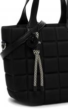 Small Satchel Suri Frey Jancy Geo Muster Black